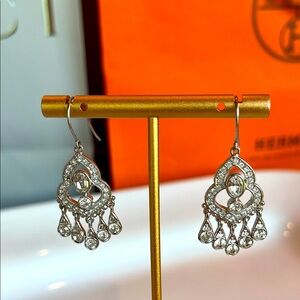 Beautiful Crystal Chandelier Dangle Earrings